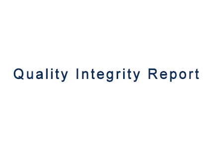 Quality Integrity Report